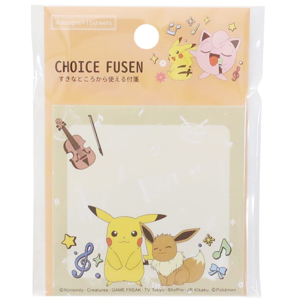 MARIMOCRAFT Pokemon Choice Sticky Note Music- Japan Figure Store - #1 Bring To You The Best Japanese Goods