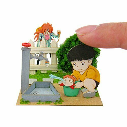 Ponyo On The Cliff Studio Ghibli Mini Sosuke&ponyo&fujimoto Papercraft Mp07-38- Japan Figure Store - #1 Bring To You The Best Japanese Goods