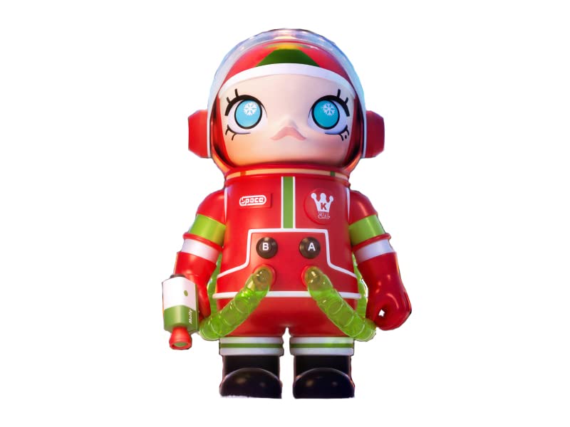 Pop Mart Mega Collection 400% Space Molly Christmas Pvc Abs Painted Finished Figure- Japan Figure Store - #1 Bring To You The Best Japanese Goods