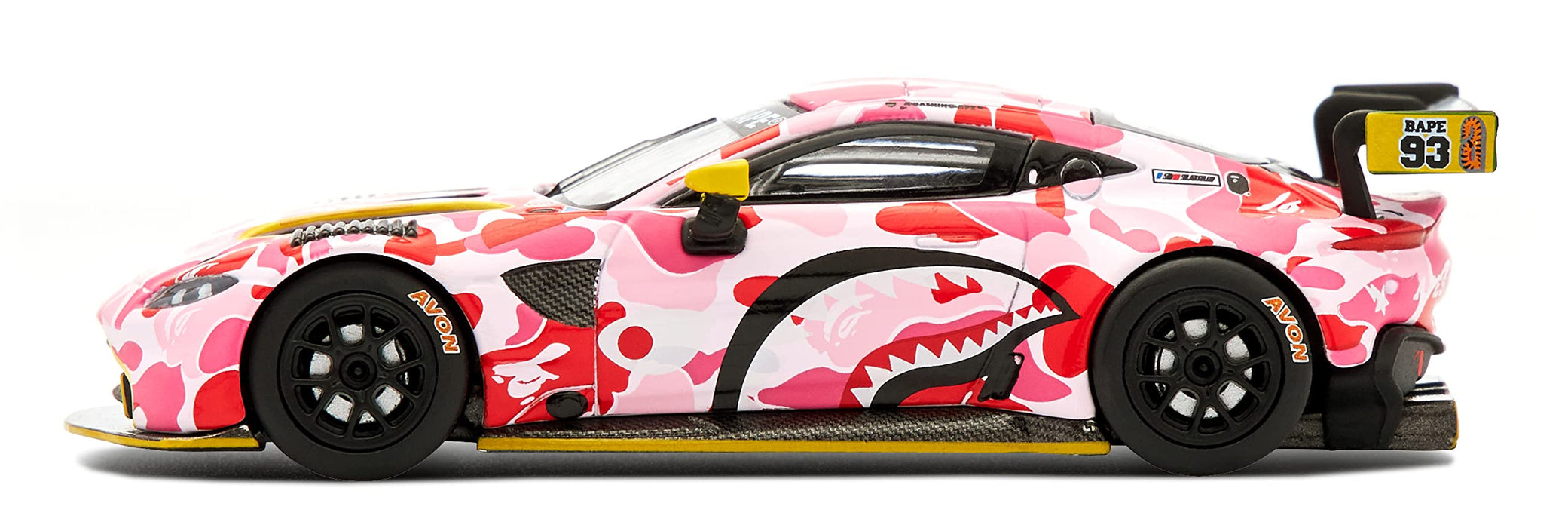 Genesis Company Pop Race 1/64 Bape X Aston Martin Gt3 Pink Japan- Japan Figure Store - #1 Bring To You The Best Japanese Goods