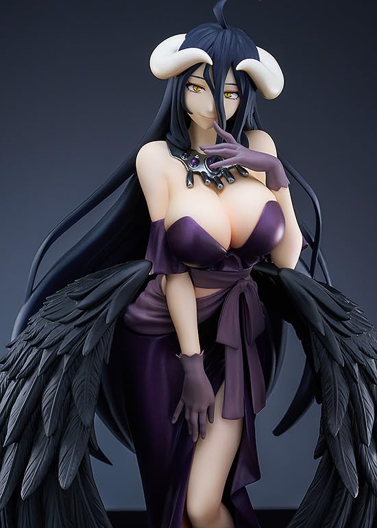 Good Smile Overlord Albedo Dress Ver. Painted Figure- Japan Figure Store - #1 Bring To You The Best Japanese Goods