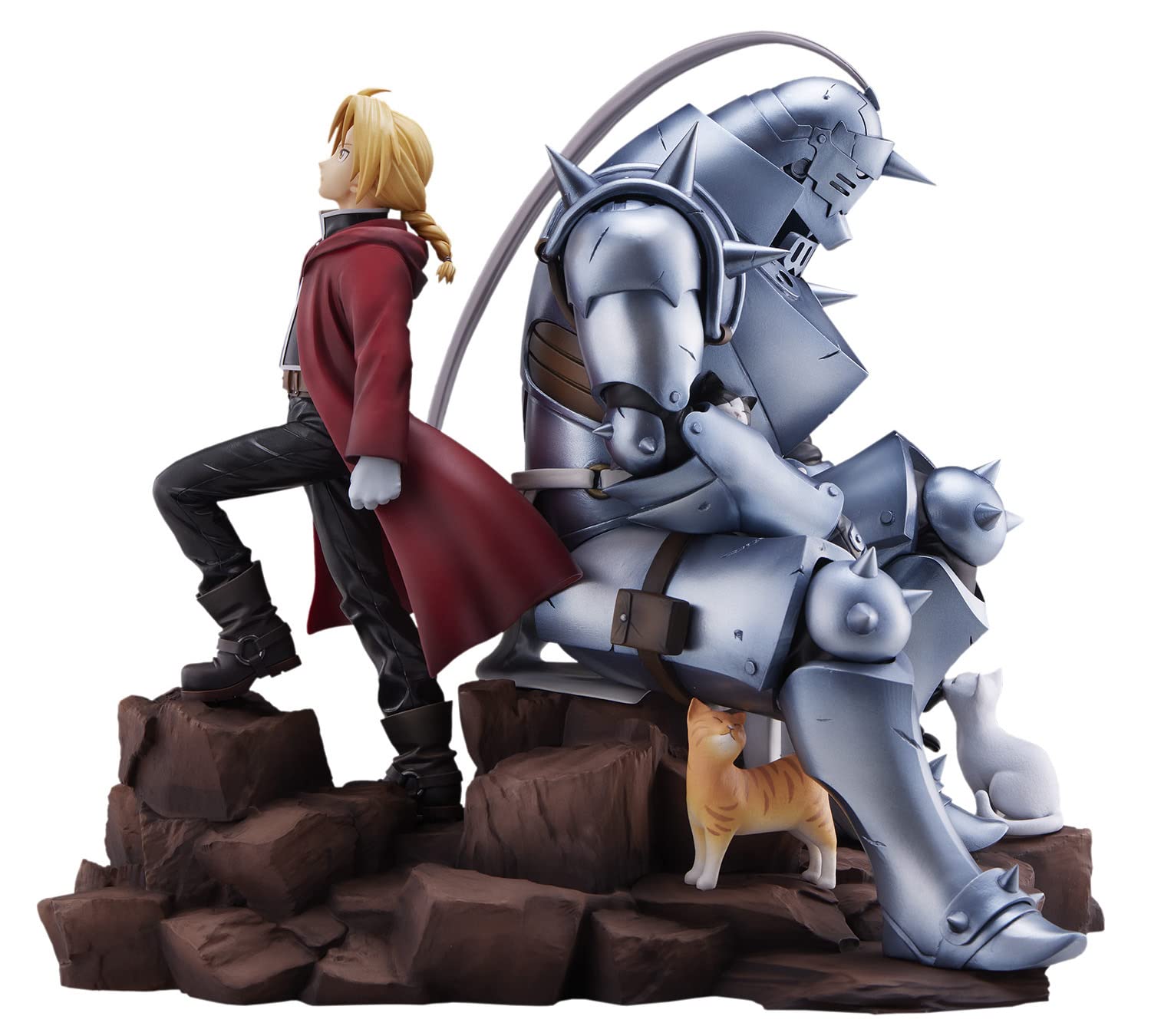 Proof Japan Fullmetal Alchemist Edward & Alphonse Elric Brothers 250Mm Pvc Figure- Japan Figure Store - #1 Bring To You The Best Japanese Goods