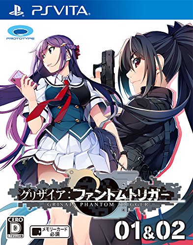 Prototype Grisaia Phantom Trigger 01 & 02 Ps Vita Sony Playstation Japanese Version New