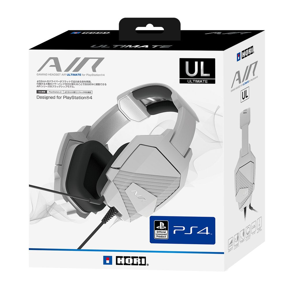 HORI Ps4 Gaming Headset Air Ultimate For Playstation 4- Japan Figure Store - #1 Bring To You The Best Japanese Goods