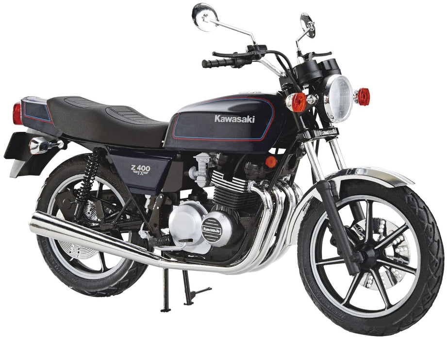 AOSHIMA - Naked Bike 1/12 Kawasaki Kz400E Z400Fx '79 Plastic Model- Japan Figure Store - #1 Bring To You The Best Japanese Goods