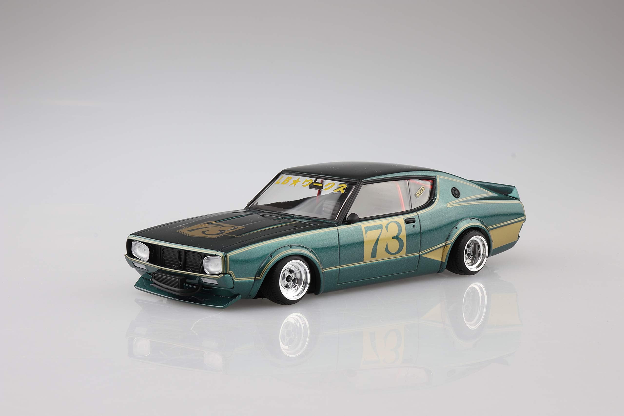 Qingdao Bunka Kyozaisha 1/24 Liberty Walk Series No.2 Lb Works Kenmeri 2Dr First Ver. Plastic Model- Japan Figure Store - #1 Bring To You The Best Japanese Goods