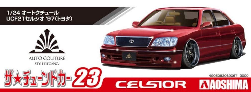 AOSHIMA The Tuned Car 1/24 Auto Couture Ucf21 Celsior 97 Toyota Plastic Model- Japan Figure Store - #1 Bring To You The Best Japanese Goods