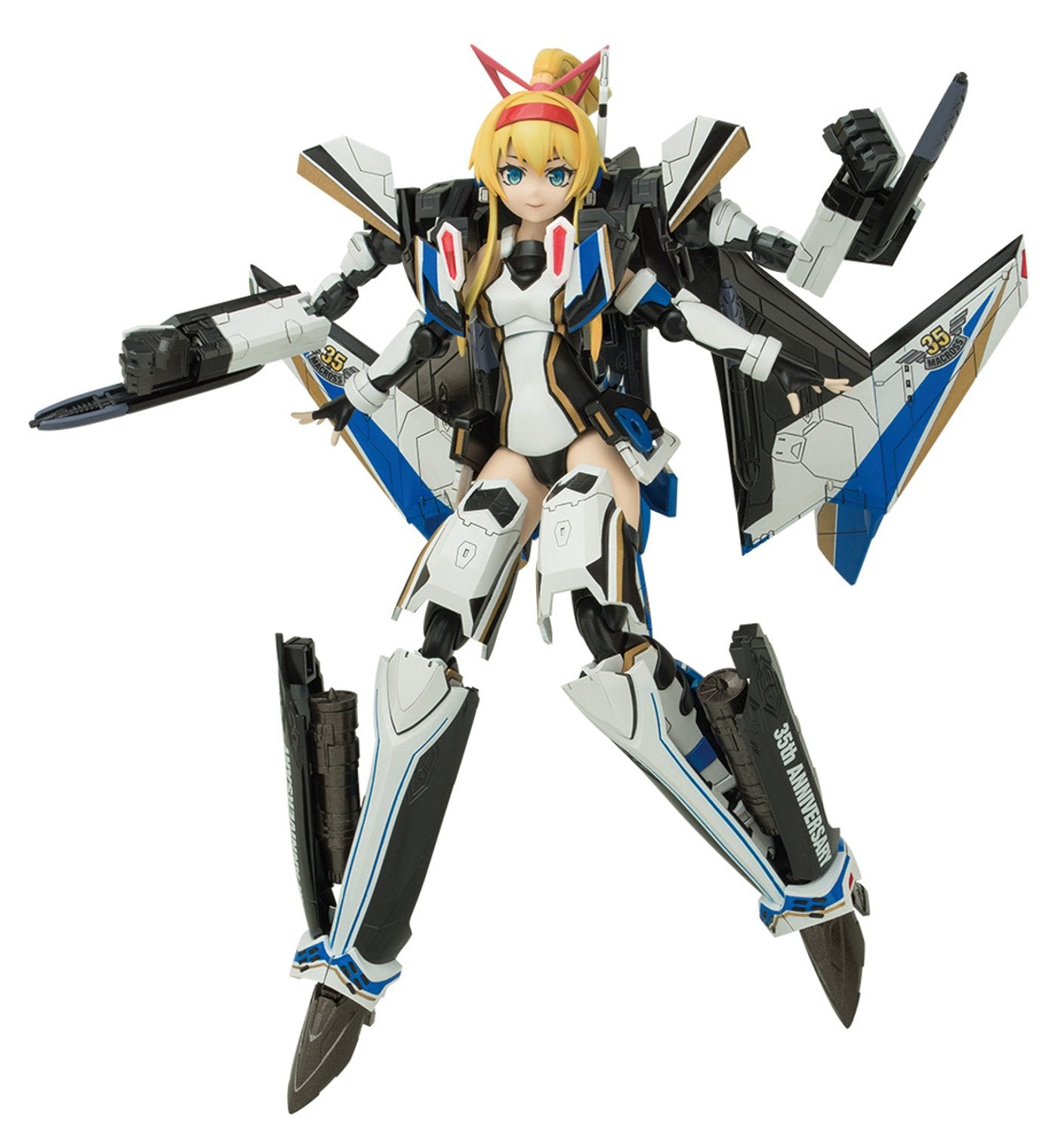 Aoshima Bunka V.F.G. Macross Delta VF-31J Siegfried Macross 35th Anniversary Japanese Figure- Japan Figure Store - #1 Bring To You The Best Japanese Goods