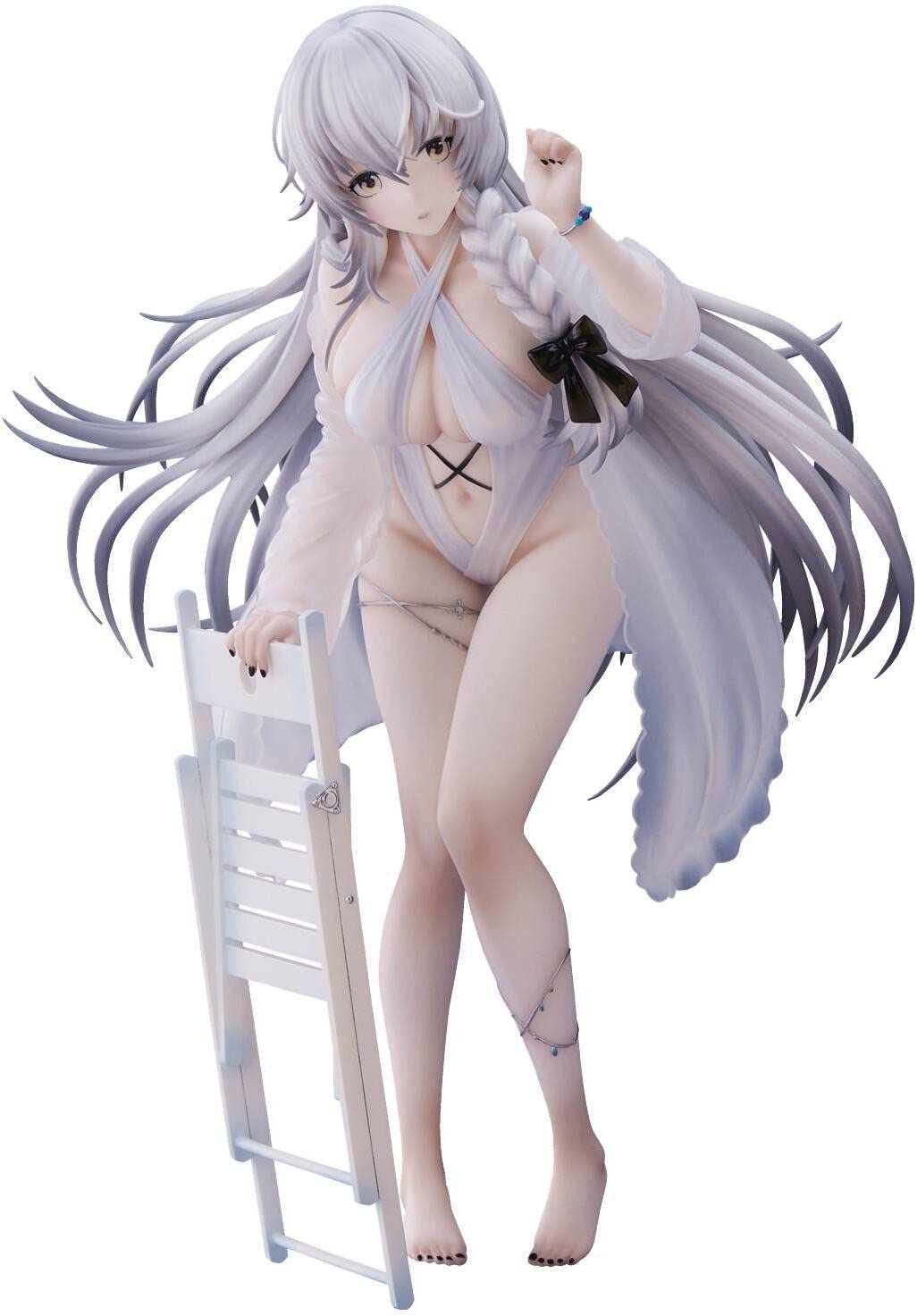 Union Creative Azur Lane Hermione Pure White Holiday Ver. Pvc & Abs Figure Japan- Japan Figure Store - #1 Bring To You The Best Japanese Goods