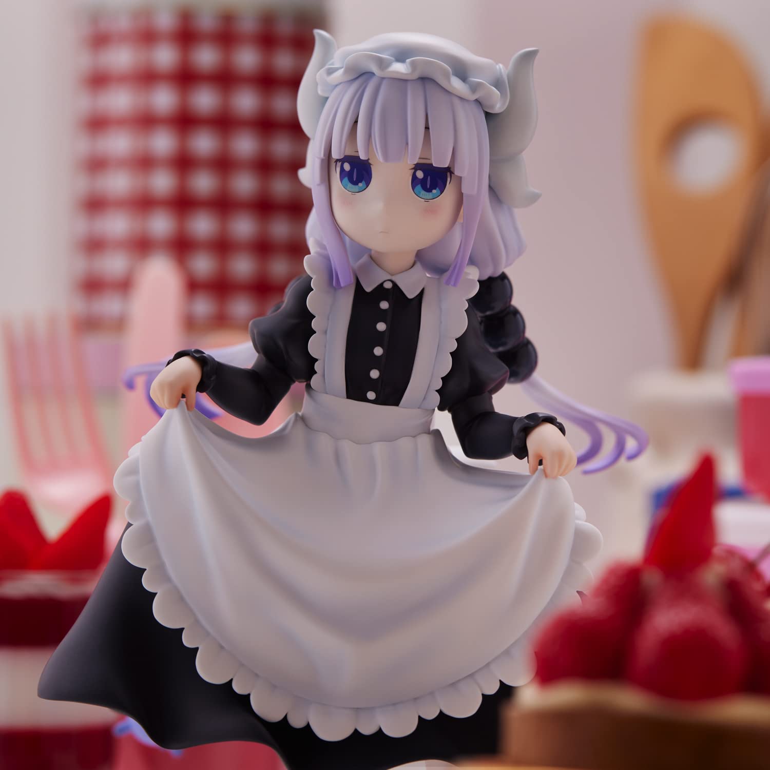 Mr Kobayashi Dragon Maid Kanna Non Scale Pvc Abs Figure White 200Mm Union Creative Japan 4589642714446- Japan Figure Store - #1 Bring To You The Best Japanese Goods
