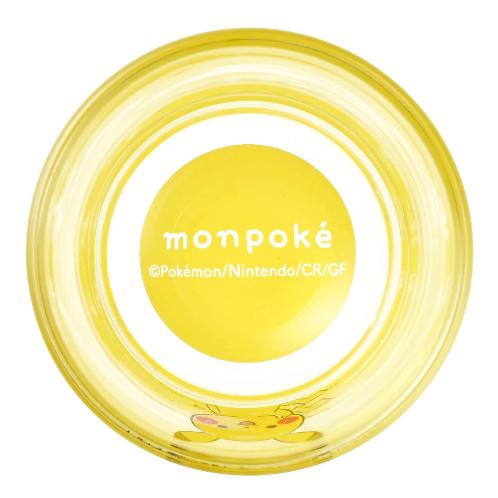 Pokémon Monpoke Pikachu Glass Glass Tumbler Cup Height Approx. 9Cm Nakayoshi Glass Yellow Yellow Made In Japan 050150- Japan Figure Store - #1 Bring To You The Best Japanese Goods