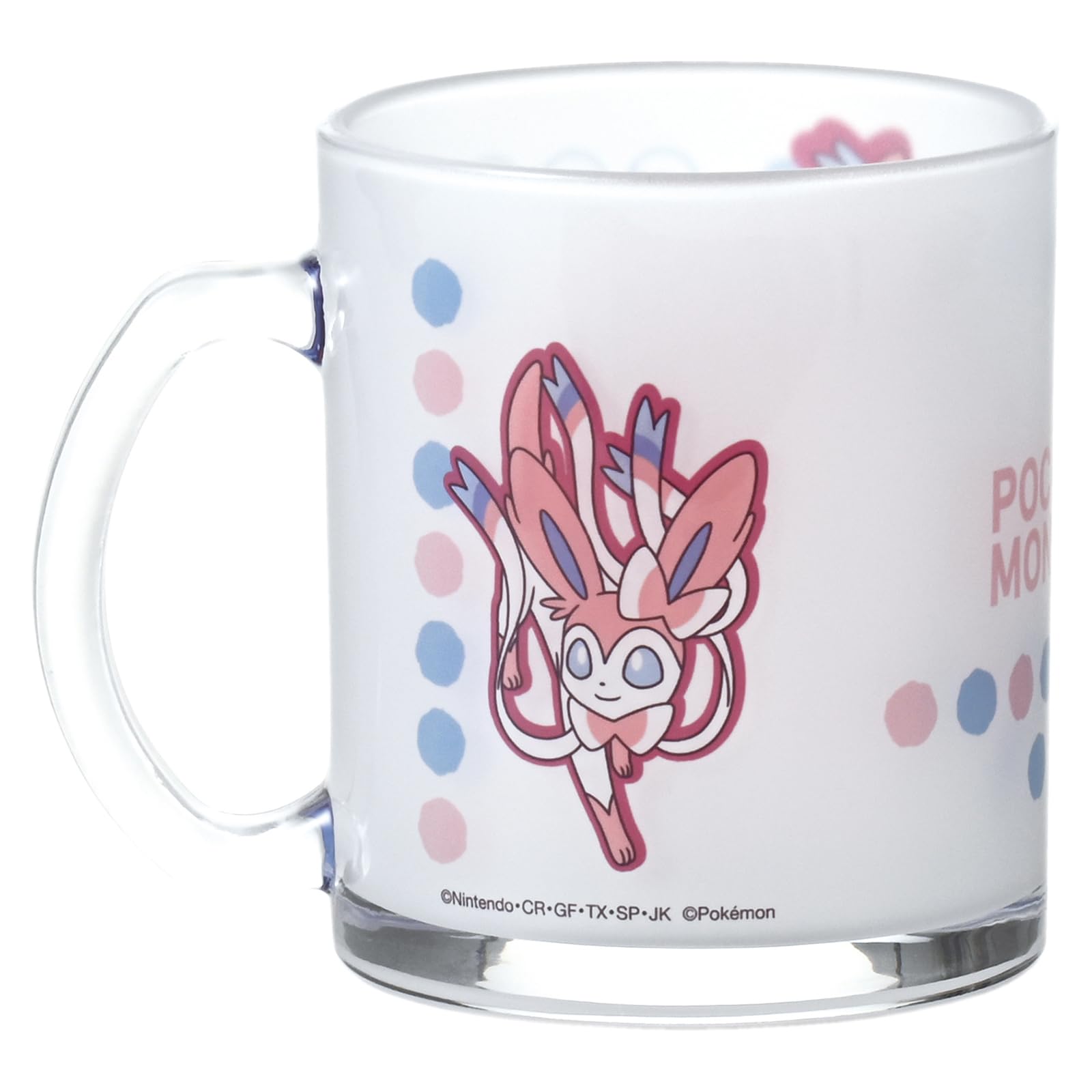 Kaneshotouki Pokemon Nymphia Glass Cup Mug 320ml Japan 145105- Japan Figure Store - #1 Bring To You The Best Japanese Goods