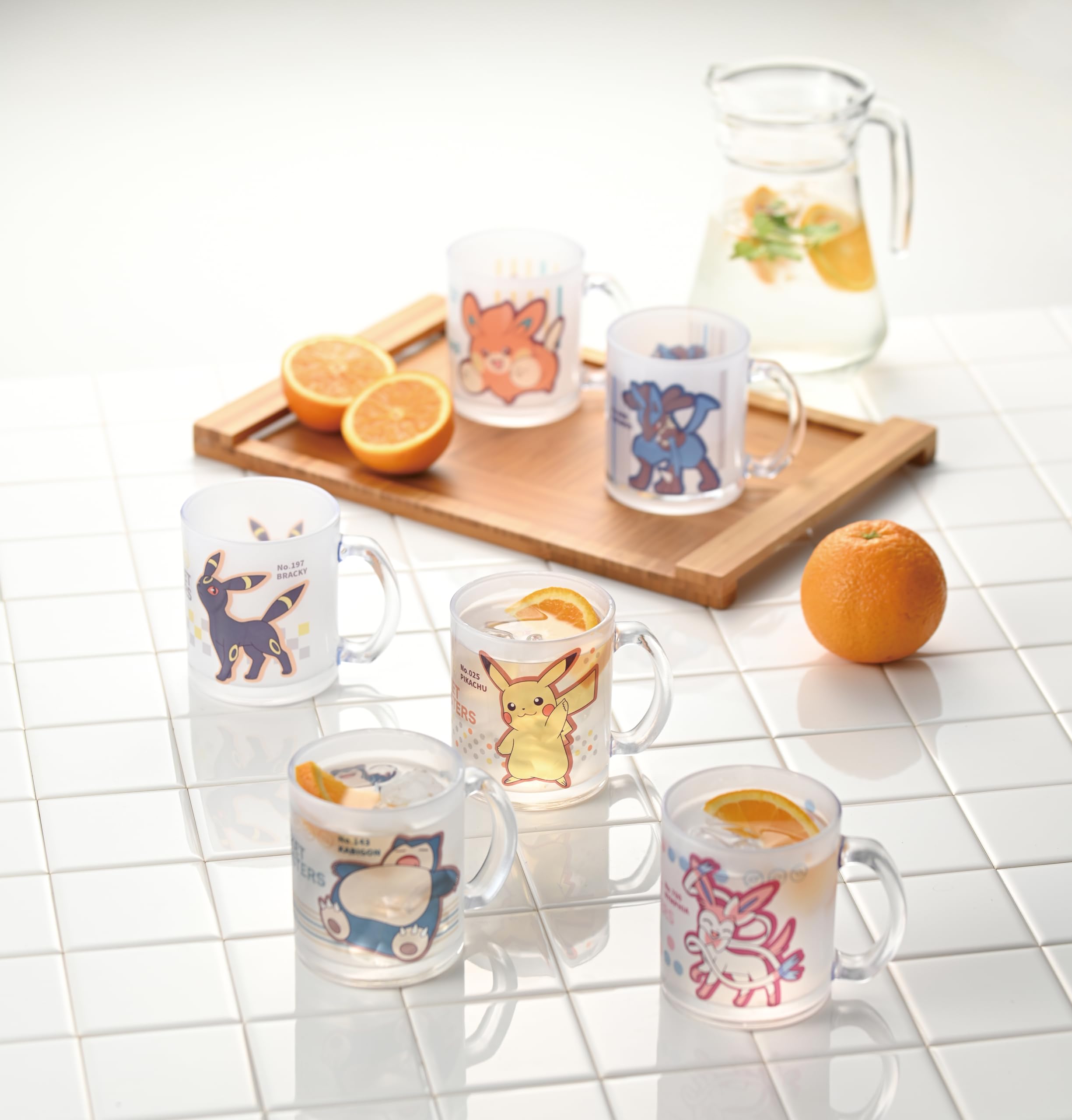 Kaneshotouki Pikachu Glass Cup Mug 320ml Japan 145101- Japan Figure Store - #1 Bring To You The Best Japanese Goods