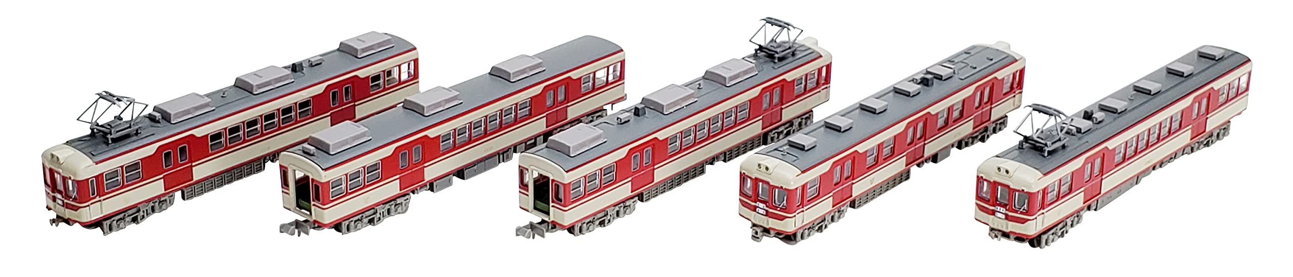 TOMYTEC Kobe Electric Railway Series 1000 1072/1062 + 1119 Configuration 5 Cars Set N Scale- Japan Figure Store - #1 Bring To You The Best Japanese Goods