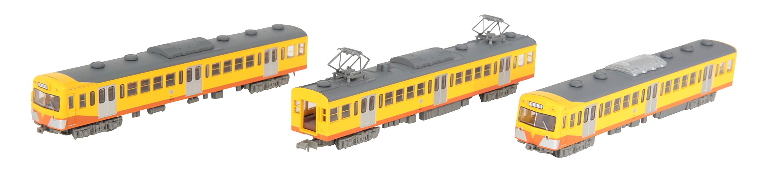 Tomytec 801 Series 3-Car Set Sangi Railway Collection Limited Production Orange Line - 300649- Japan Figure Store - #1 Bring To You The Best Japanese Goods