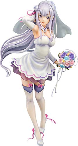 Re Life In A Different World From Zero Emilia Wedding Ver. 1/7 Scale Plastic Painted Complete Figure Resale- Japan Figure Store - #1 Bring To You The Best Japanese Goods