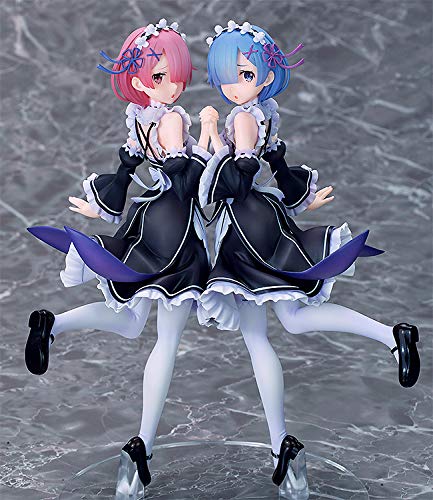 Souyokusha Re:Zero Rem & Ram Twins 1/7 Scale Pvc Figure Japan- Japan Figure Store - #1 Bring To You The Best Japanese Goods