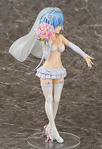 Rem Wedding Ver. Re: Life In A Different World From Zero Pre-Painted Plastic Figure 1/7 Scale Resale- Japan Figure Store - #1 Bring To You The Best Japanese Goods