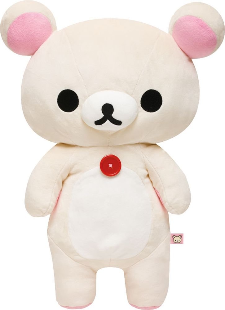 SAN-X Plush Doll Rilakkuma Korilakkuma Size L Tjn- Japan Figure Store - #1 Bring To You The Best Japanese Goods