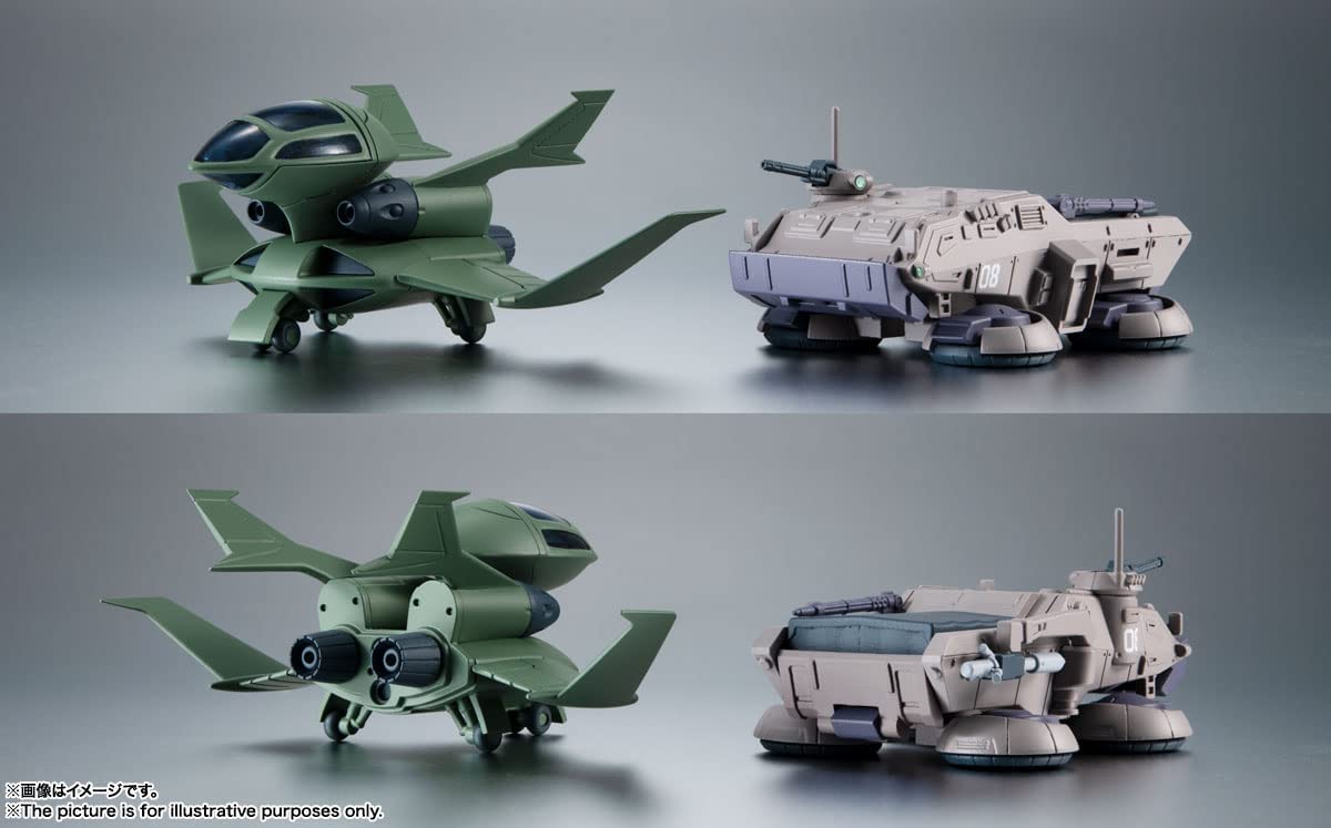 BANDAI Robot Spirits Side Ms Gundam The 08Th Ms Team Optional Parts Set 02 Ver. A.N.I.M.E.- Japan Figure Store - #1 Bring To You The Best Japanese Goods