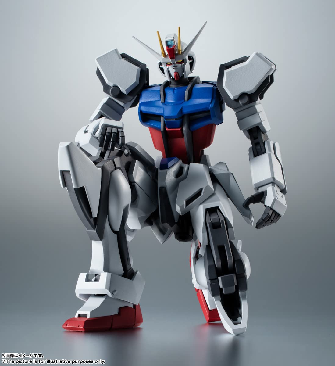 BANDAI Robot Spirits -Side Ms- Gat-X105 Strike Gundam Ver. A.N.I.M.E. Figure Gundam Seed- Japan Figure Store - #1 Bring To You The Best Japanese Goods