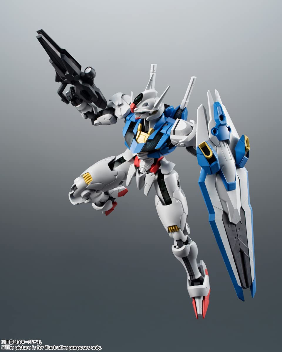 BANDAI Robot Spirits Side Ms The Witch From Mercury Gundam Aerial Ver. A.N.I.M.E. Figure- Japan Figure Store - #1 Bring To You The Best Japanese Goods