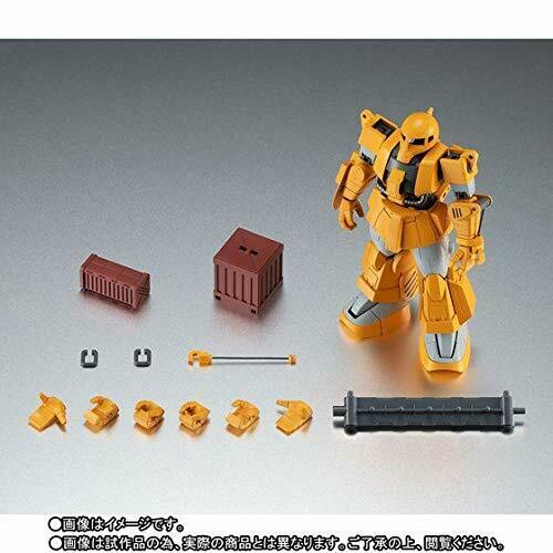Robot Spirits Side Ms Ms-06w Zaku Worker Ver. A.n.i.m.e. Action Figure Bandai- Japan Figure Store - #1 Bring To You The Best Japanese Goods