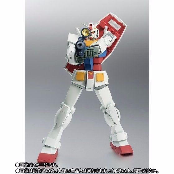 Robot Spirits Side Ms Rx-78-2 Gundam Ver A.n.i.m.e. First Touch 2500 Bandai- Japan Figure Store - #1 Bring To You The Best Japanese Goods