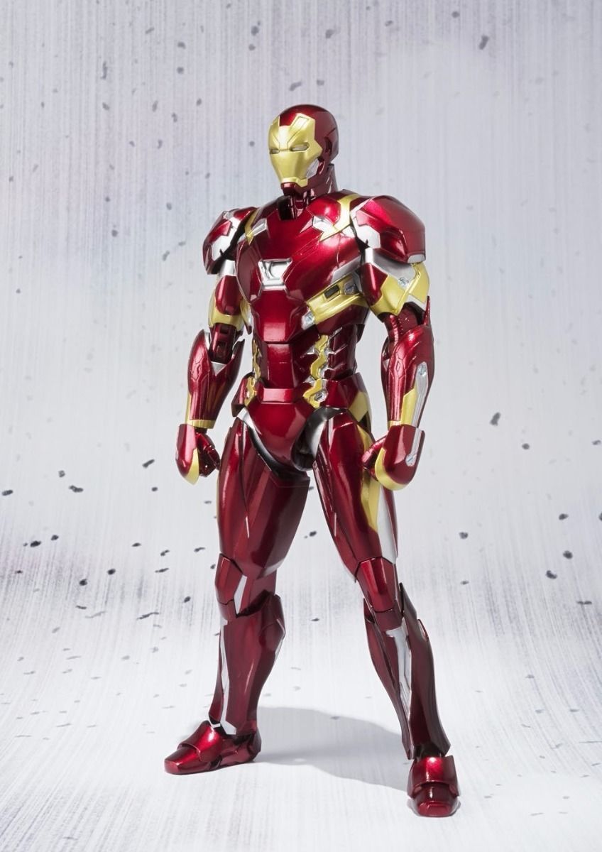 S.h.figuarts Captain America Civil War Iron Man Mark 46 Action Figure Bandai- Japan Figure Store - #1 Bring To You The Best Japanese Goods