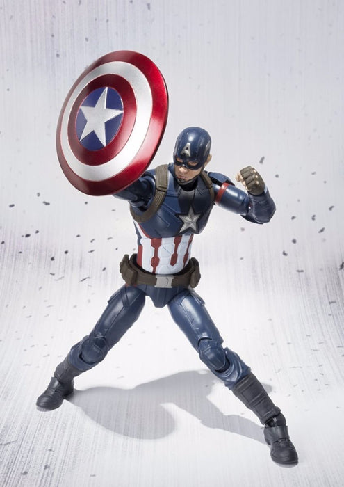 S.h.figuarts Captain America Civil War Ver Action Figure Bandai- Japan Figure Store - #1 Bring To You The Best Japanese Goods