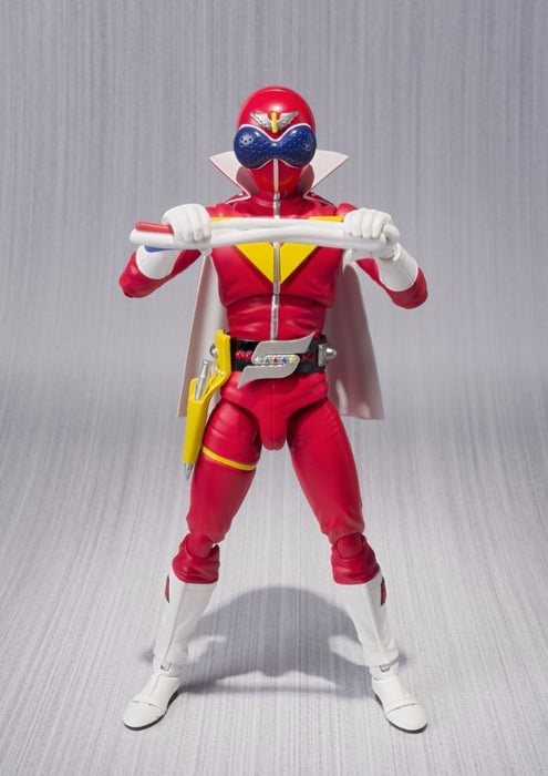 S.h.figuarts Himitsu Sentai Goranger Aka Ranger Action Figure Bandai- Japan Figure Store - #1 Bring To You The Best Japanese Goods