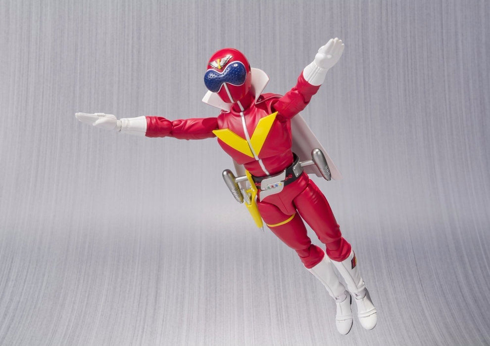S.h.figuarts Himitsu Sentai Goranger Aka Ranger Action Figure Bandai- Japan Figure Store - #1 Bring To You The Best Japanese Goods
