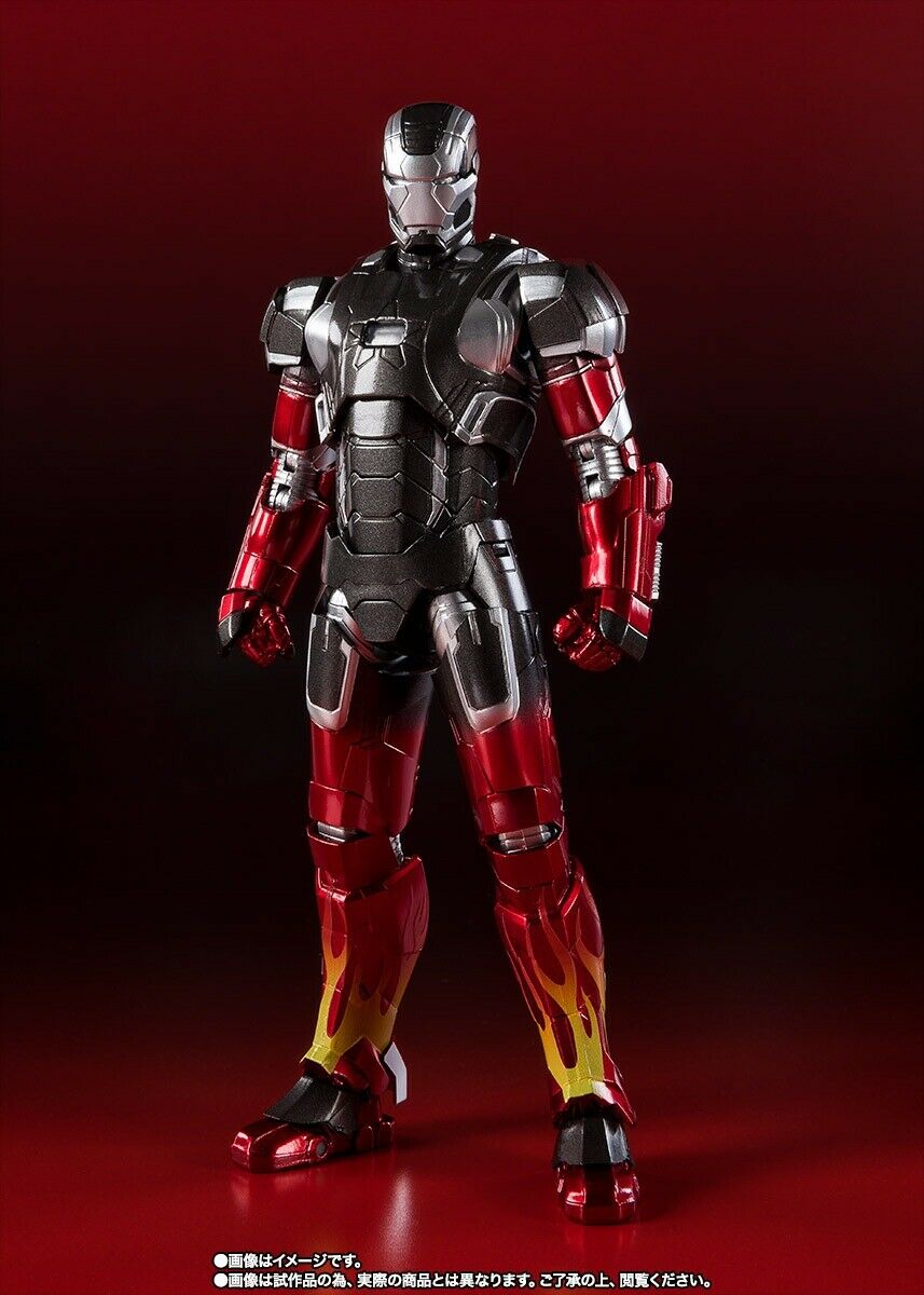 S.h.figuarts Marvel Iron Man Mark 22 Xxii Hot Rod Action Figure Bandai- Japan Figure Store - #1 Bring To You The Best Japanese Goods