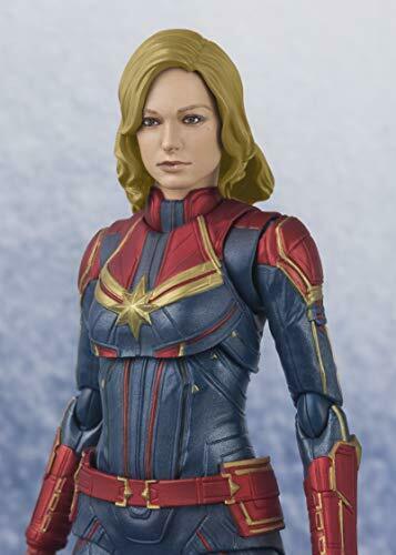 S.h.figuarts Marvel Universe Captain Marvel Action Figure Bandai- Japan Figure Store - #1 Bring To You The Best Japanese Goods