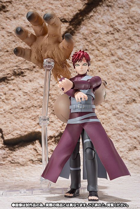 S.h.figuarts Naruto Shippuden Gaara Action Figure Bandai F/s- Japan Figure Store - #1 Bring To You The Best Japanese Goods