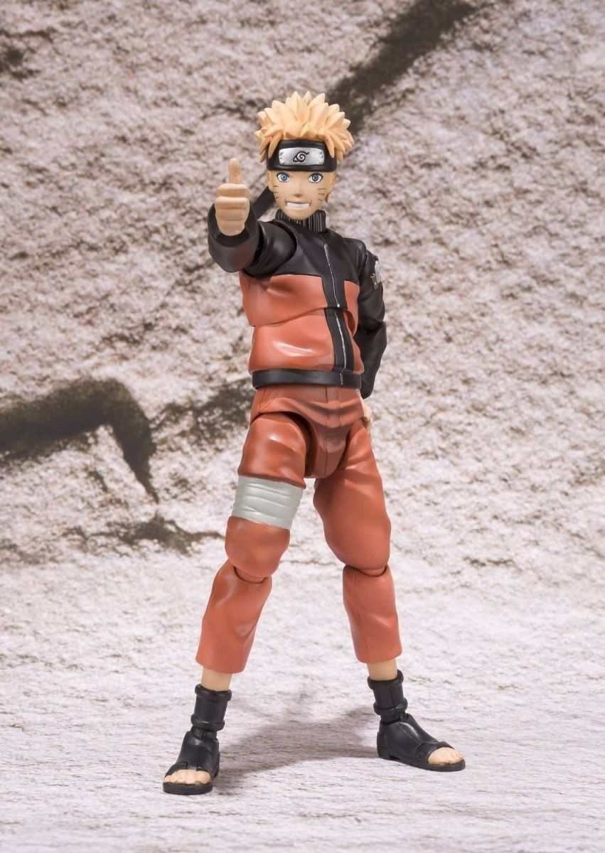 S.h.figuarts Naruto Shippuden Naruto Uzumaki Action Figure Bandai- Japan Figure Store - #1 Bring To You The Best Japanese Goods