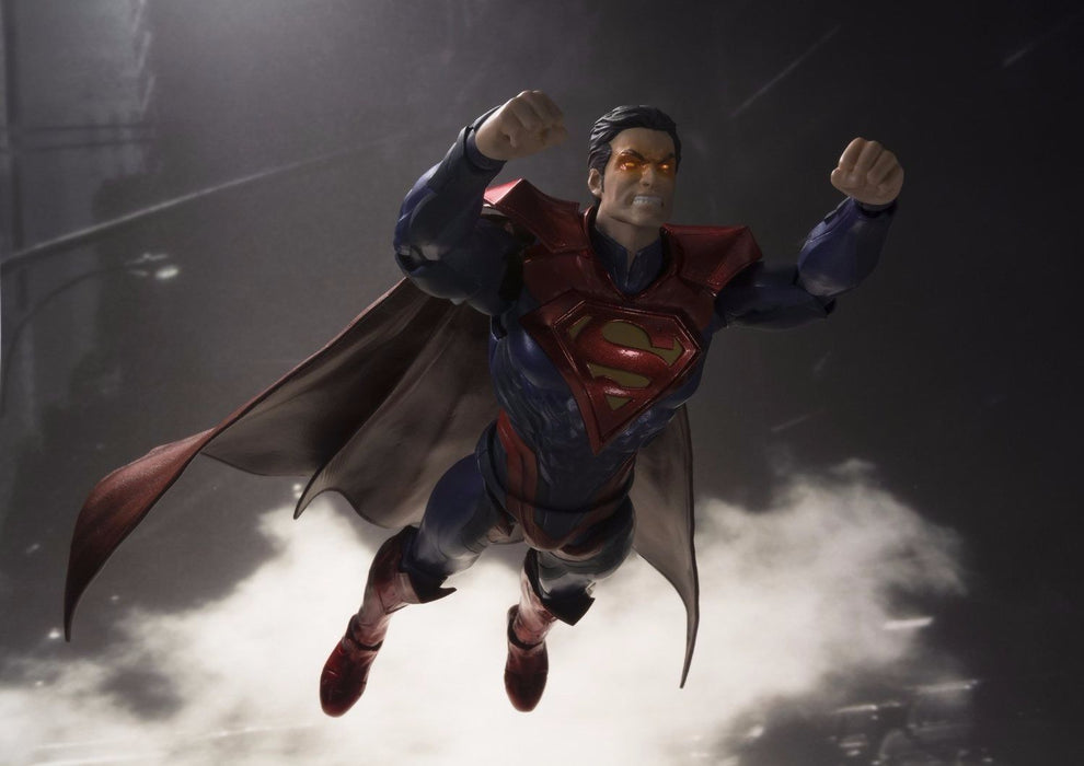 S.h.figuarts Superman Injustice Ver Action Figure Bandai- Japan Figure Store - #1 Bring To You The Best Japanese Goods