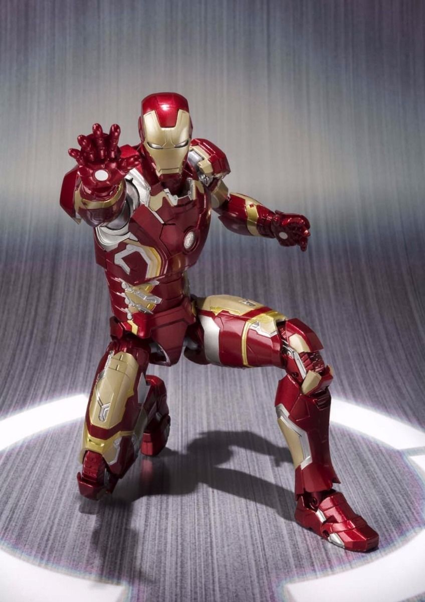 S.h.figuarts Iron Man Mark 43 Action Figure Bandai Tamashii Nations- Japan Figure Store - #1 Bring To You The Best Japanese Goods