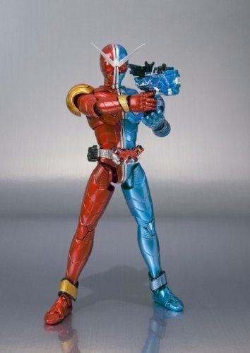 S.h.figuarts Masked Kamen Rider W Heat Joker & Heat Trigger Figure Bandai- Japan Figure Store - #1 Bring To You The Best Japanese Goods