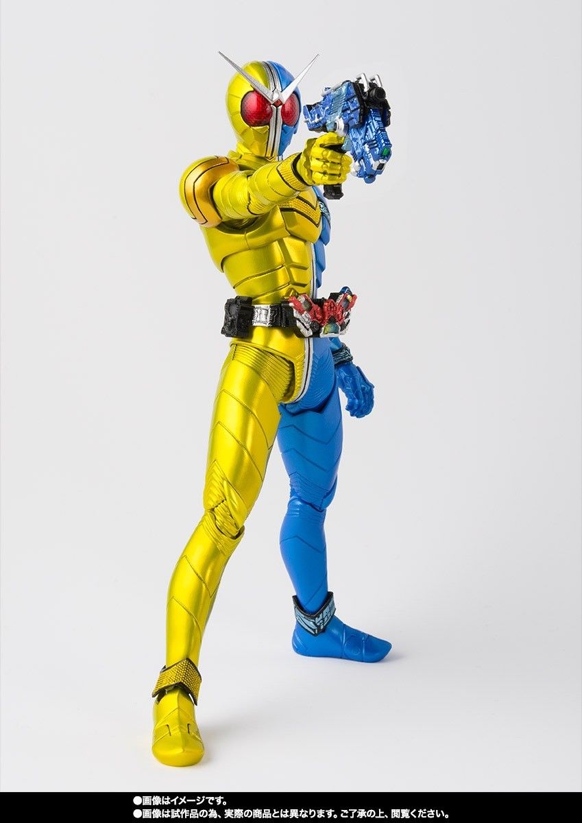S.h.figuarts Masked Kamen Rider W Lunatrigger Shinkocchou Seihou Figure Bandai- Japan Figure Store - #1 Bring To You The Best Japanese Goods