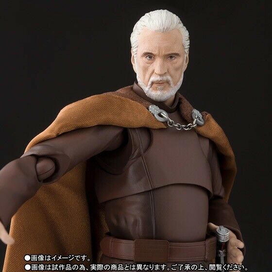 S.h.figuarts Star Wars Revenge Of The Sith Count Dooku Action Figure Bandai- Japan Figure Store - #1 Bring To You The Best Japanese Goods