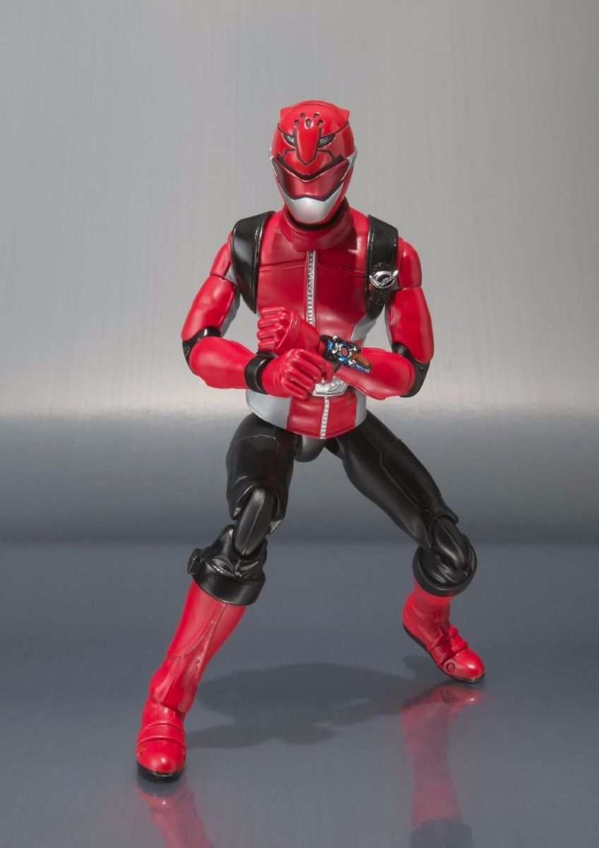 S.h.figuarts Tokumei Sentai Go-busters Red Buster Action Figure Bandai F/s- Japan Figure Store - #1 Bring To You The Best Japanese Goods
