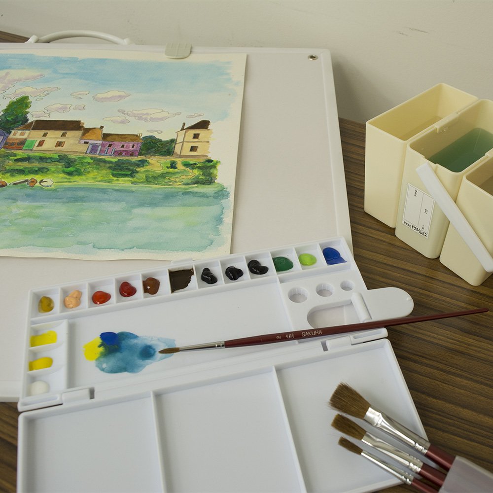 Sakura Crepas Japan Horsehair Round Painting Brush No. 4 Ur#4-Sp- Japan Figure Store - #1 Bring To You The Best Japanese Goods