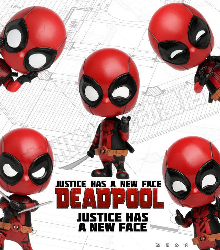 Samurai Deadpool Marvel Kidely PVC Toy Statue Doll Model Capsule Figure Collectible- Japan Figure Store - #1 Bring To You The Best Japanese Goods