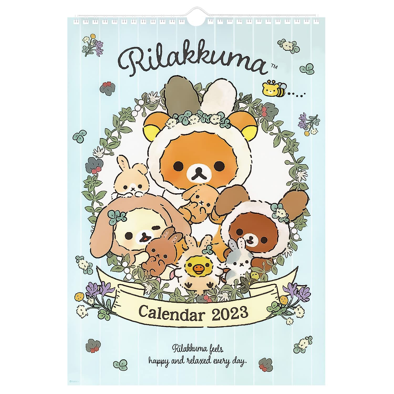 San-X Rilakkuma 2023 Wall Calendar B4 CD36801- Japan Figure Store - #1 Bring To You The Best Japanese Goods