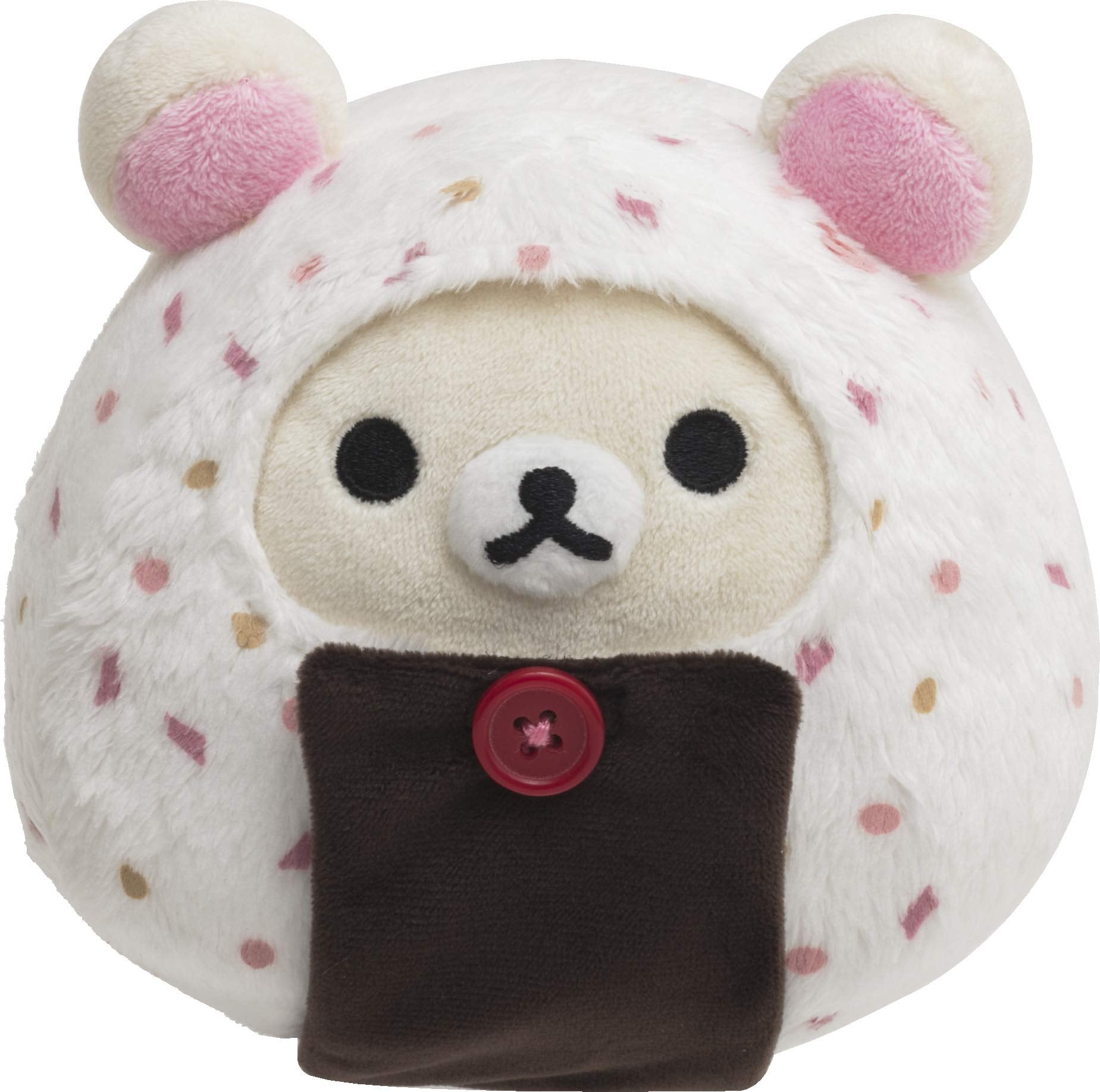 SAN-X Korilakkuma Plush Furikake Onigiri- Japan Figure Store - #1 Bring To You The Best Japanese Goods