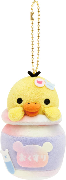 San-X Rilakkuma Kiiroitori Doctor Stuffed Toy Keychain 5.5x6.5x10.5cm Age 6+- Japan Figure Store - #1 Bring To You The Best Japanese Goods