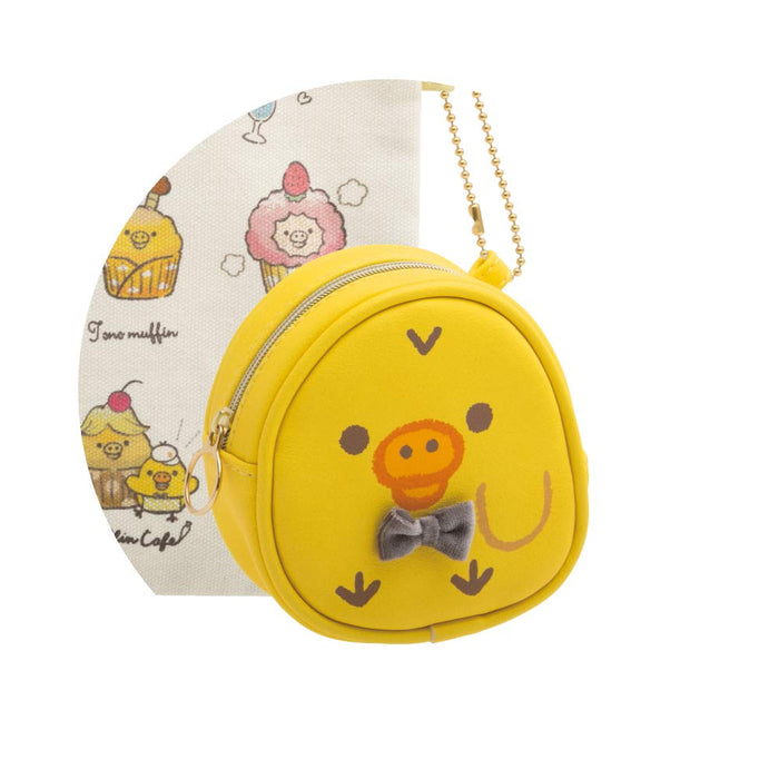 San-X Rilakkuma Kiiroitori Muffin Cafe Pouch Set Cu67501- Japan Figure Store - #1 Bring To You The Best Japanese Goods