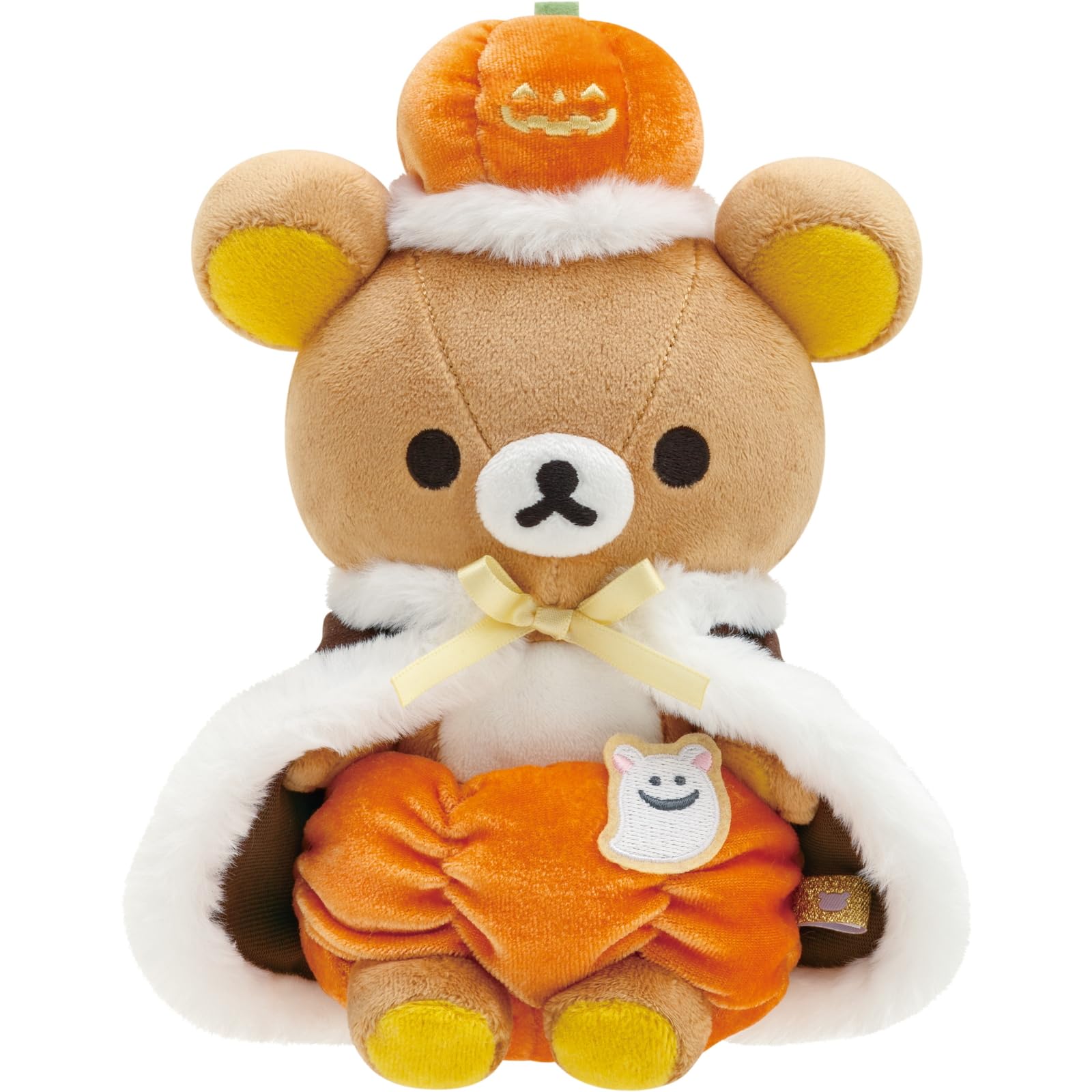 San-X Rilakkuma Magical Pumpkin Halloween Plush Pumpkin King MO15201- Japan Figure Store - #1 Bring To You The Best Japanese Goods