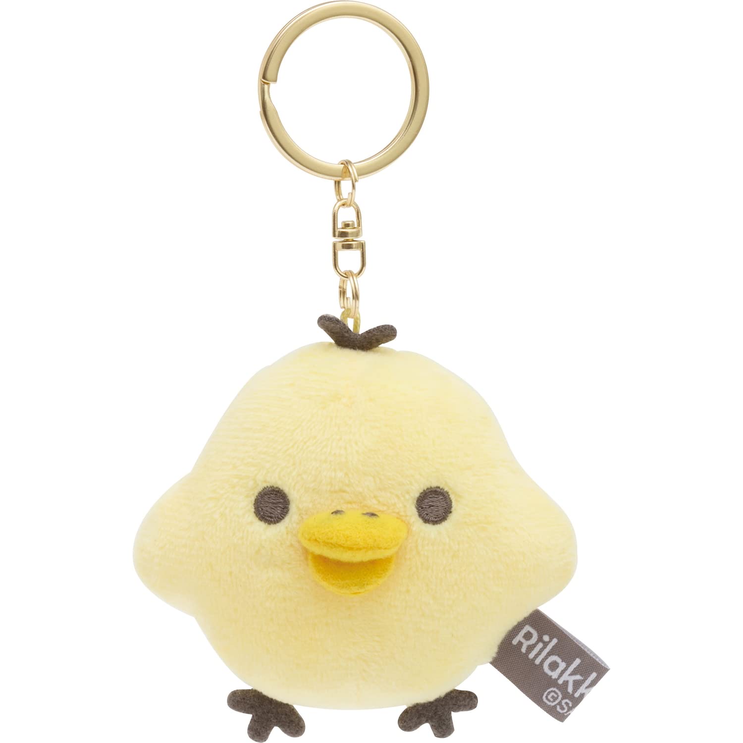San-X Rilakkuma New Basic Hanging Stuffed Toy Kiiroitori MF99801- Japan Figure Store - #1 Bring To You The Best Japanese Goods